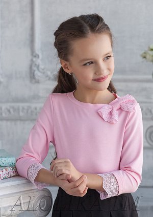 Фабиан блузка трикотажная розовый
