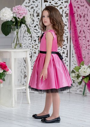 Бабетта нарядное платье розовый