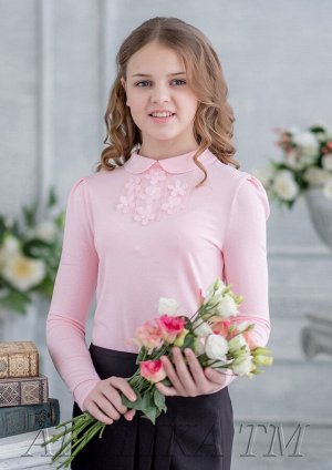 Фелина блузка трикотажная розовый