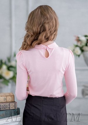 Фелина блузка трикотажная розовый