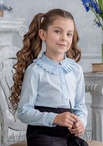 Рояла блузка голубой