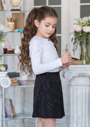 Школьная юбка Элла, цвет черный