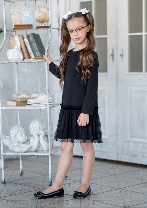 Лорена Платье школьное черный