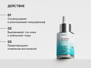 ICON SKIN RE:BALANCE T-ZONE CONTROL Пилинг 15% AHA+BHA, 30 мл