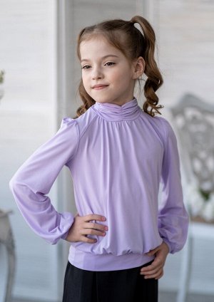 Тая Очаровательный трикотажный джемпер для девочек, с длинными рукавами, очень практичный и удобный. Выполнен в нескольких цветах.