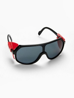 Очки солнцезащитные спортивные, uv 400, дужка 13 см, высота 5.8 см, ширина линзы 7.2 см