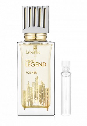 Пробник парфюмерной воды для женщин Urban legend