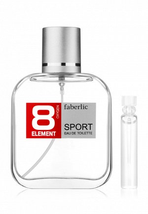 8 Element Sport Eau de Toilette for Men, test sample