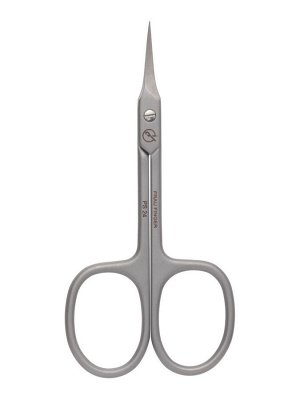Frau Finger Ножницы маникюрные для кутикулы изогнутые / Premium PS 24, матовые, ручная заточка, 9,3 см