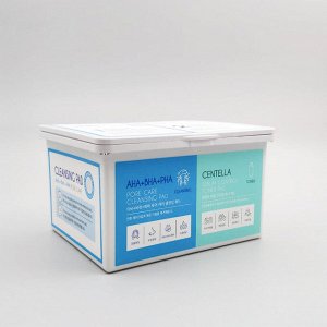 MeLoSo Набор пэдов для очищения и тонизирования кожи / 2 in 1 Dual Pad, 80 шт. x 2