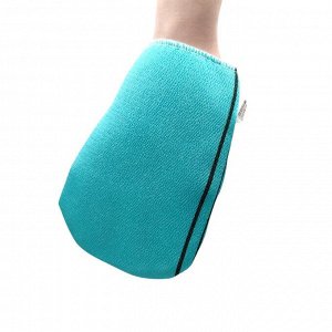 Bath Towel Мочалка-варежка для душа с пилинг-эффектом, уплотненная, в ассортименте