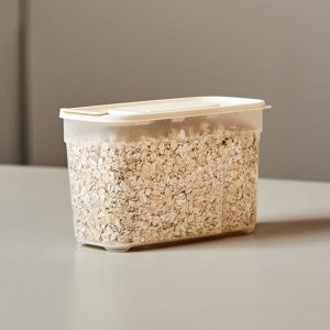 Набор контейнеров для сыпучих продуктов №2 (1л×2шт; 1,4л×2шт; 1,8л)