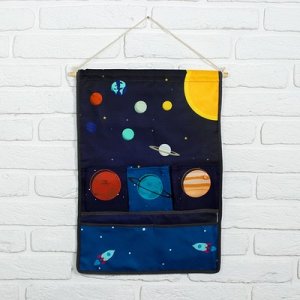 Кармашек для детской комнаты "Планеты"