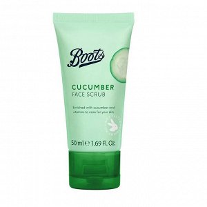 Boots Cucumber Face Scrub 50 ml., Скраб для лица с экстрактом огурца 50 мл.