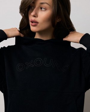 3667-1165 Худи женское (Oxouno) PULL&GO футер 3х нитка brash