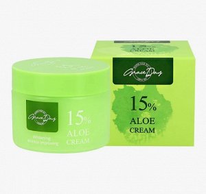 Крем, д/лица с Алоэ 15% cream, GRACEDAY, 50 г