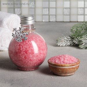 Соль для ванн "С Новым годом!", с ароматом малины