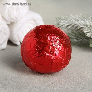 Бурлящий шар "Новогодний подарочек", с ароматом апельсина