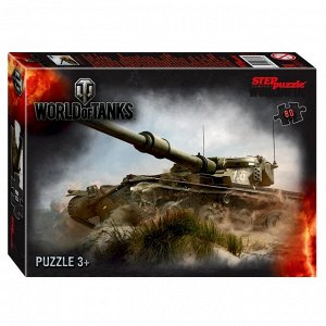 Пазл World of Tanks, 80 элементов, микс