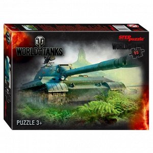 Пазл World of Tanks, 80 элементов, микс