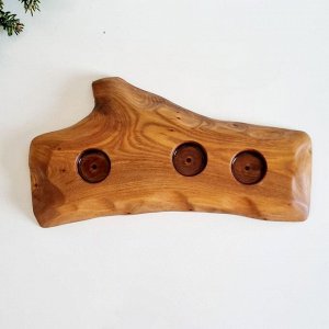 Подсвечник деревянный