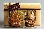 Шоколадные фигурки 2в1 Ёлочка + Мышка 2