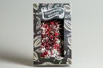 Тёмный бельгийский шоколад с ежевикой, малиной и стружка белого шоколада