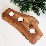Подсвечник деревянный из клёна