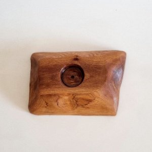 Подсвечник деревянный из клена