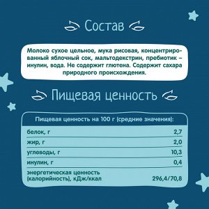 ФРУТОНЯНЯ Кашка 0,2л молочная-рисовая