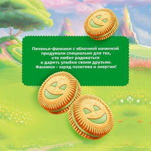 ФРУТОНЯНЯ Печенье Фанни Ямми яблоко 104г