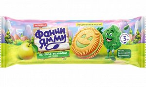 ФРУТОНЯНЯ Печенье Фанни Ямми яблоко 104г