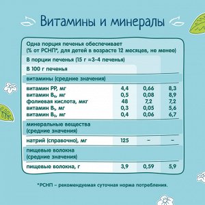 ФРУТОНЯНЯ Печенье овсяное 50г