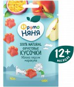ФРУТОНЯНЯ Фруктовые кусочки 15г яблоко-персик-маракуйя