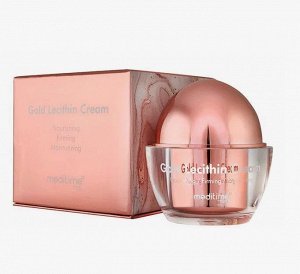 Крем, для лица омолаживающий с Лецетином и Золотом, Meditime, Ю.Корея, 50 г