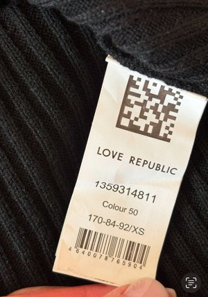 Водолазка из смесовой шерсти. love republic