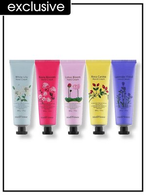 Набор кремов для рук Цветочный Сад Medi Flower Hand Cream Set The Secret Garden Of Five, 5 шт * 50 гр