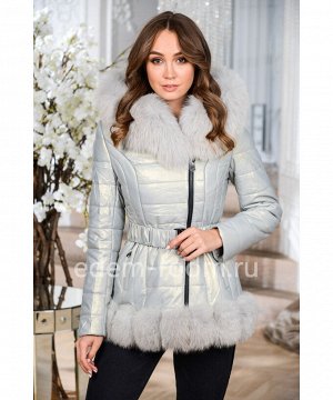 Женская куртка из не натуральной кожиАртикул: I-5980-2-70-SR-P