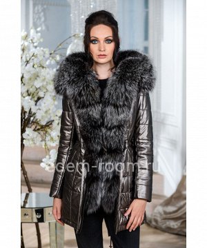 Зимняя куртка - паркаАртикул: GL-8813-2-80-BR-CH
