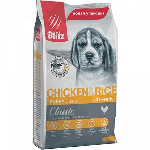 Blitz Puppy д/щен всех пород Chicken&Rice Курица/Рис 2кг