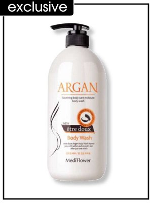 Medi Flower Гель для душа увлажняющий с аргановым маслом Body Wash Argan Moisture, 1000 мл