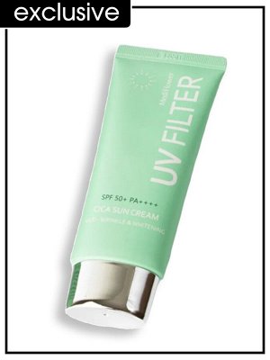 Крем для лица солнцезащитный увлажняющий с центеллой Medi Flower Sun Creem UV Filter Cica, 50 мл