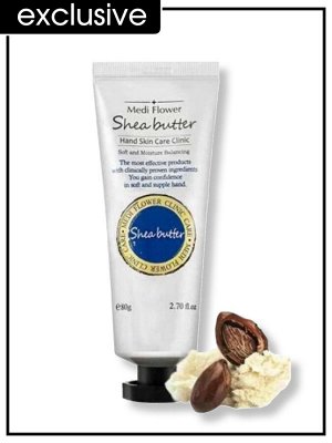Medi Flower Крем для рук с маслом ши Hand Cream Sheabutter, 80 гр