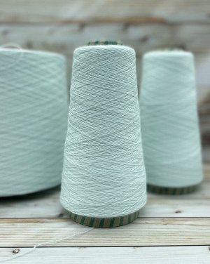 Пряжа для вязания 100 гр, Lidiya silver 50% шерсть австралийского мериноса 50% акрил 1600м/100гр Свет неба