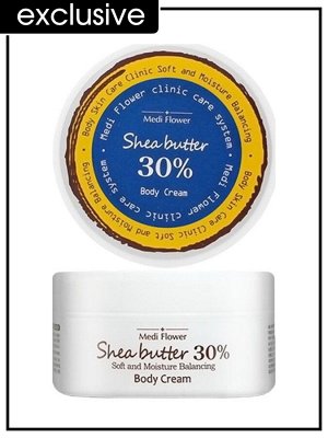 Medi Flower Крем для тела ультрапитательный с маслом ши Sheabutter 30% Body Cream, 150 гр