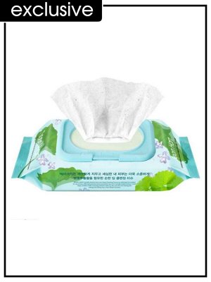 Medi Flower Салфетки для очищения с центеллой азиатской Tissue Cleansing Centella Asiatica Deep, 100шт(400гр)