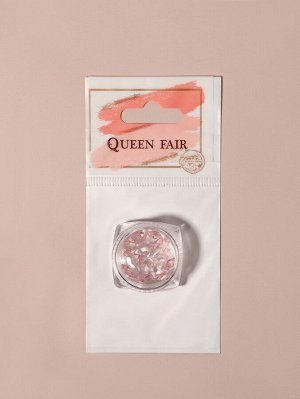 Фигурки для декора, объёмные, розовые, полупрозрачные