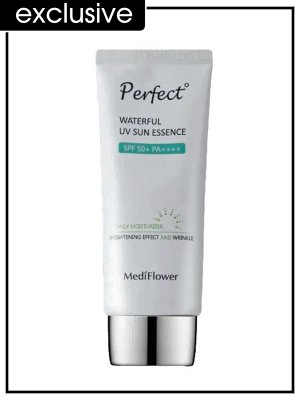 Крем солнцезащитный для лица легкий Medi Flower Sun Creem Perfect Waterful UV , 50 мл