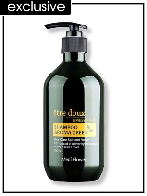 Medi Flower Etre Doux Hair Shampoo Aroma Green Шампунь против выпадения волос, 500 мл