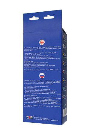 Насадка на пенис с кольцом XLover by TOYFA Increase+ для увеличения размера,  TPE, прозрачный, 14 см